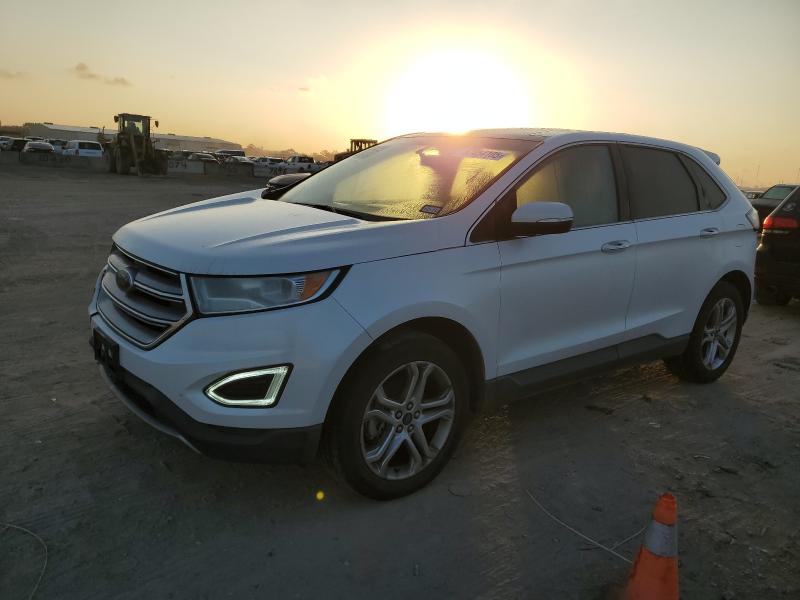 FORD EDGE TITANIUM 2018 with VIN 2FMPK3K95JBC28481 - Photo from auction