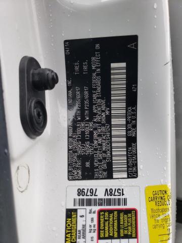 Photo 14 from auction – 2014 TOYOTA SIENNA LE with VIN 5TDKK3DC7ES481247