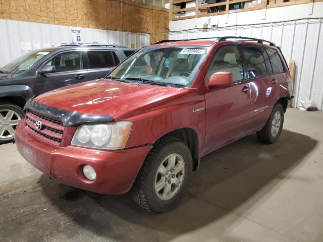 Photo 1 from auction – 2002 TOYOTA HIGHLANDER LIMITED with VIN JTEHF21A420079563