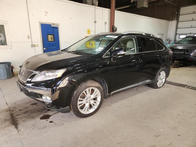 LEXUS RX 450H 2010 with VIN JTJBC1BA2A2022855 - Photo from auction