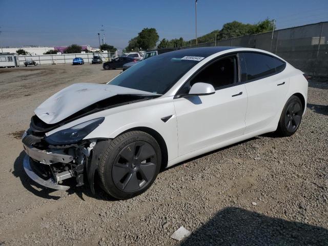 TESLA MODEL 3 2021 with VIN 5YJ3E1EA5MF017695 - Photo from auction