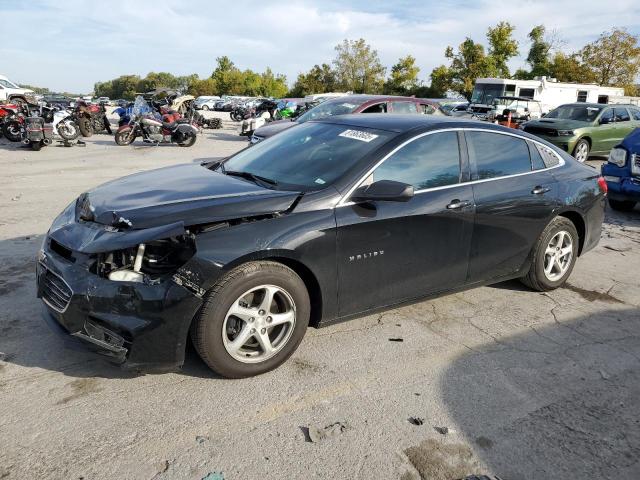CHEVROLET MALIBU LS 2018 with VIN 1G1ZB5ST0JF215293 - Photo from auction