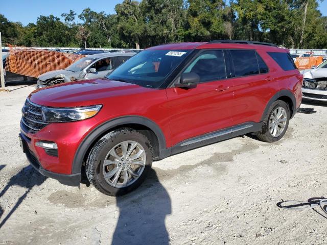 FORD EXPLORER X 2020 with VIN 1FMSK7DHXLGB71907 - Photo from auction