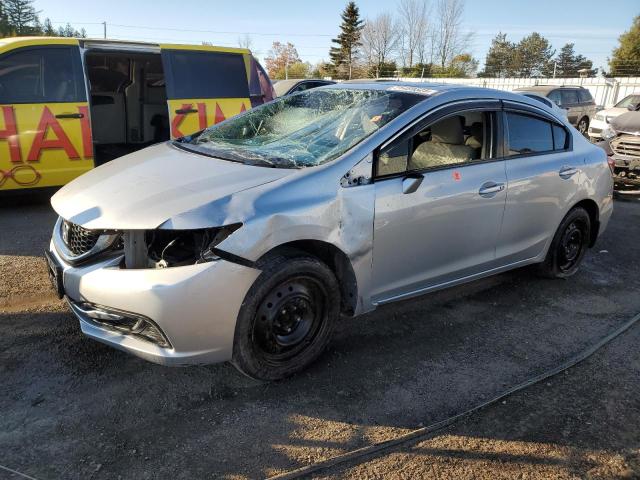 HONDA CIVIC LX 2015 with VIN 2HGFB2F51FH001425 - Photo from auction