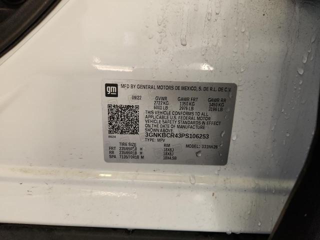 Photo 14 from auction – 2023 CHEVROLET BLAZER 2LT with VIN 3GNKBCR43PS106253