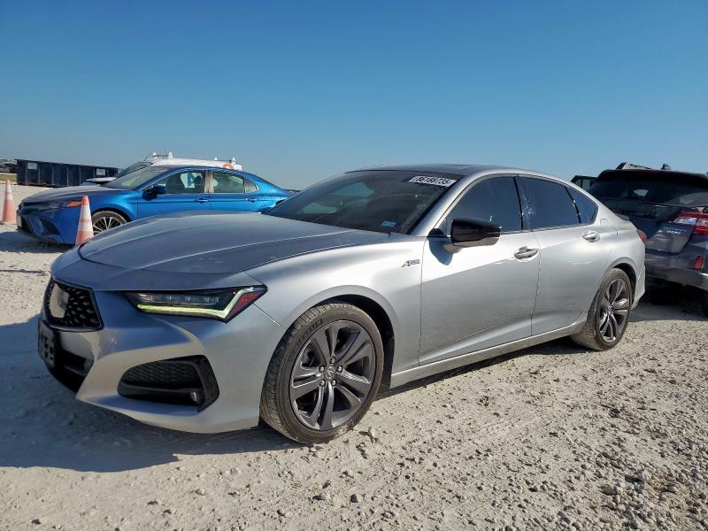 ACURA TLX TECH A 2021 with VIN 19UUB5F50MA016003 - Photo from auction
