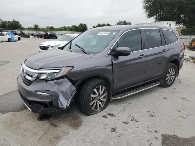 HONDA PILOT EXL 2020 with VIN 5FNYF5H56LB007166 - Photo from auction