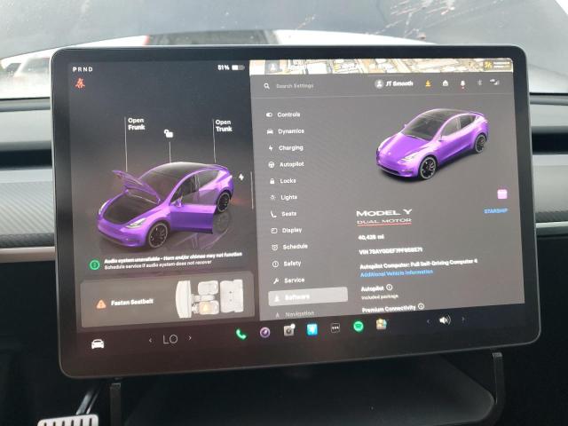 Photo 9 from auction – 2023 TESLA MODEL Y with VIN 7SAYGDEF7PF958571