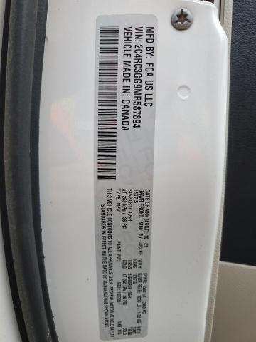 Photo 14 from auction – 2021 CHRYSLER PACIFICA LIMITED with VIN 2C4RC3GG9MR587894