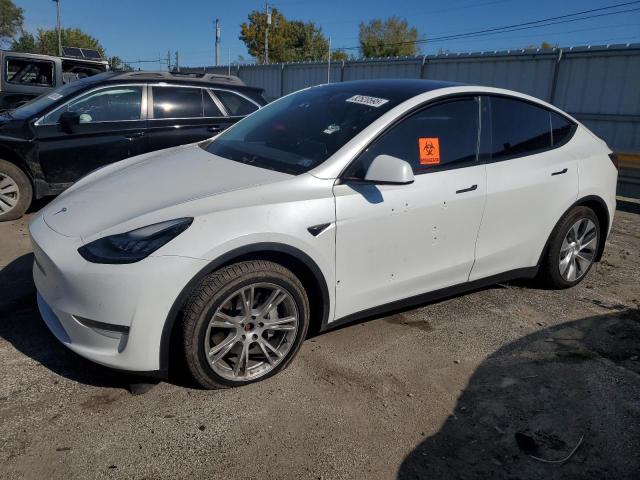 TESLA MODEL Y 2021 with VIN 5YJYGDEE0MF063097 - Photo from auction