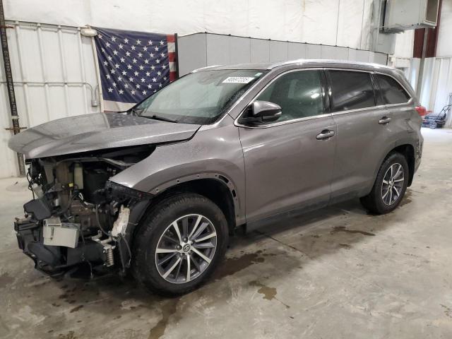 TOYOTA HIGHLANDER 2019 with VIN 5TDJZRFH2KS609618 - Photo from auction