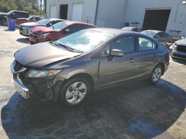HONDA CIVIC LX 2014 with VIN 19XFB2F54EE048408 - Photo from auction