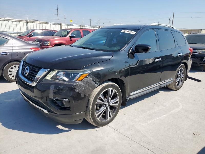 NISSAN PATHFINDER 2018 with VIN 5N1DR2MN3JC661459 - Photo from auction