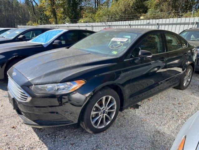 FORD FUSION SE 2017 with VIN 3FA6P0HD1HR347531 - Photo from auction