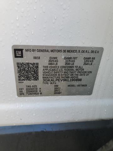 Photo 14 from auction – 2019 GMC TERRAIN SL with VIN 3GKALPEV9KL190898