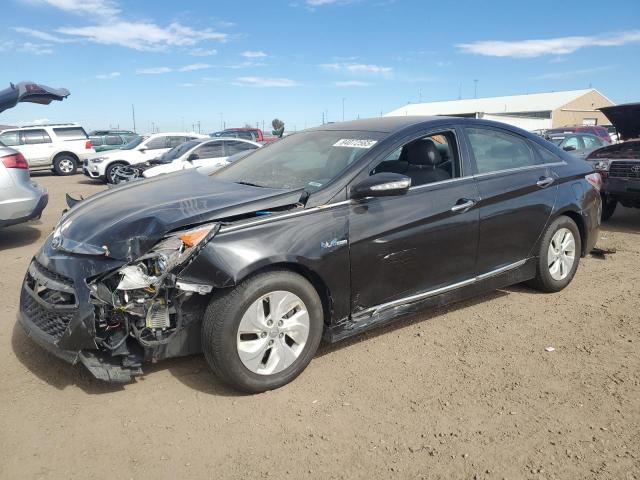 HYUNDAI SONATA HYB 2013 with VIN KMHEC4A46DA077490 - Photo from auction