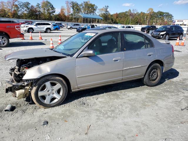 HONDA CIVIC EX 2001 with VIN 2HGES26701H535666 - Photo from auction