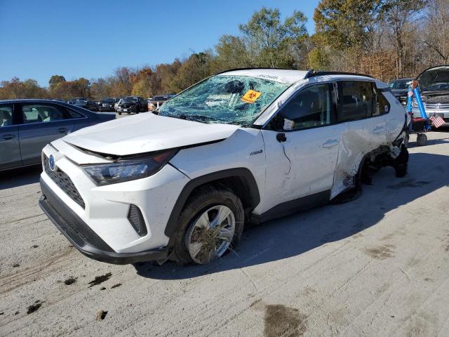 TOYOTA RAV4 LE 2021 with VIN 4T3LWRFVXMU017585 - Photo from auction