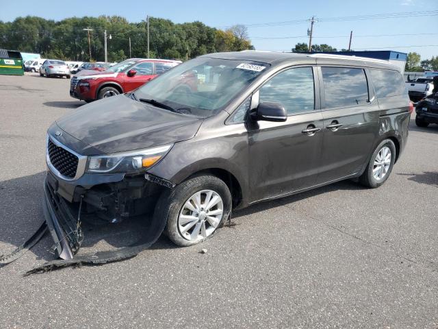 KIA SEDONA LX 2017 with VIN KNDMB5C13H6329328 - Photo from auction