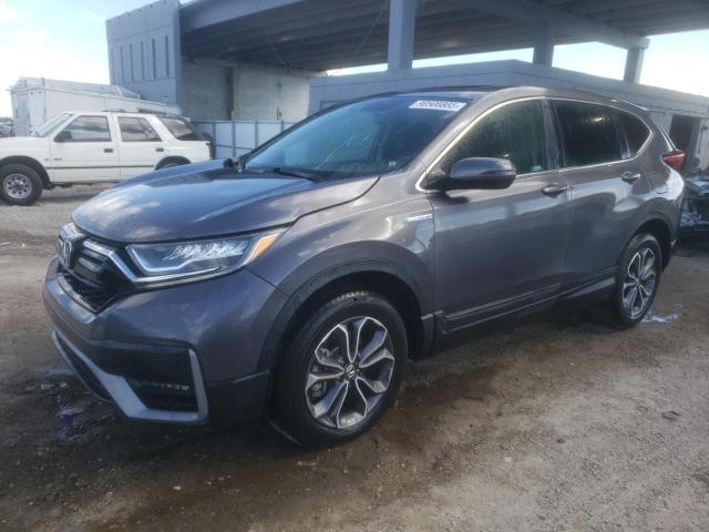 HONDA CR-V EX 2022 with VIN 5J6RT6H58NL006176 - Photo from auction