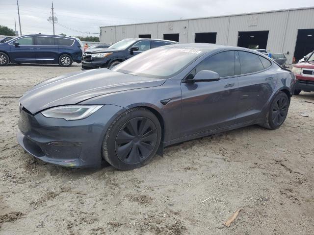 TESLA MODEL S 2022 with VIN 5YJSA1E58NF467160 - Photo from auction