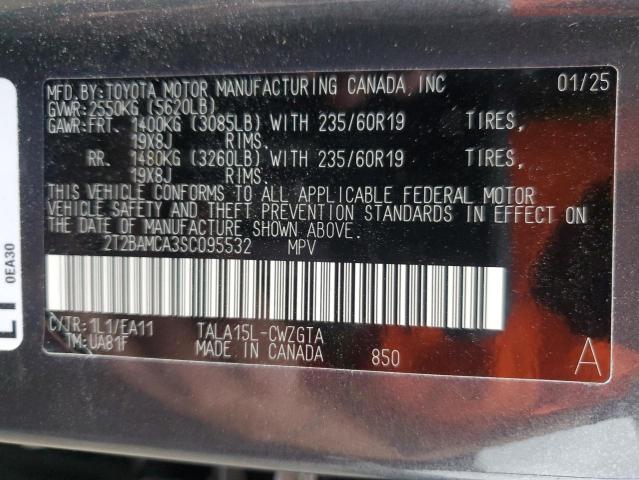 Photo 14 from auction – 2025 LEXUS CT 200 with VIN 2T2BAMCA3SC095532