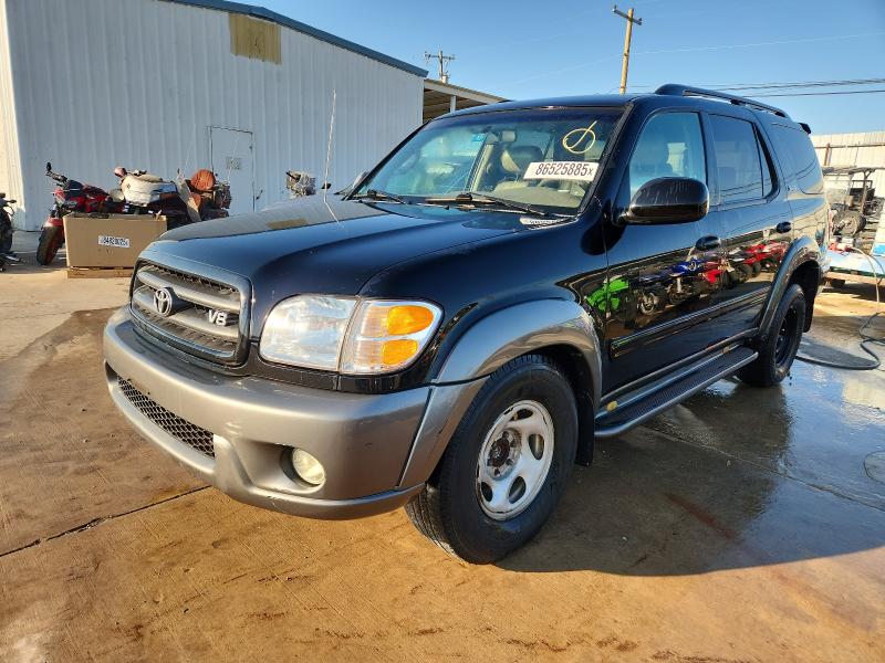 TOYOTA SEQUOIA SR 2003 with VIN 5TDZT34A73S187905 - Photo from auction