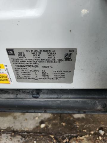 Photo 14 from auction – 2017 GMC ACADIA LIM with VIN 1GKKRSKD1HJ161509