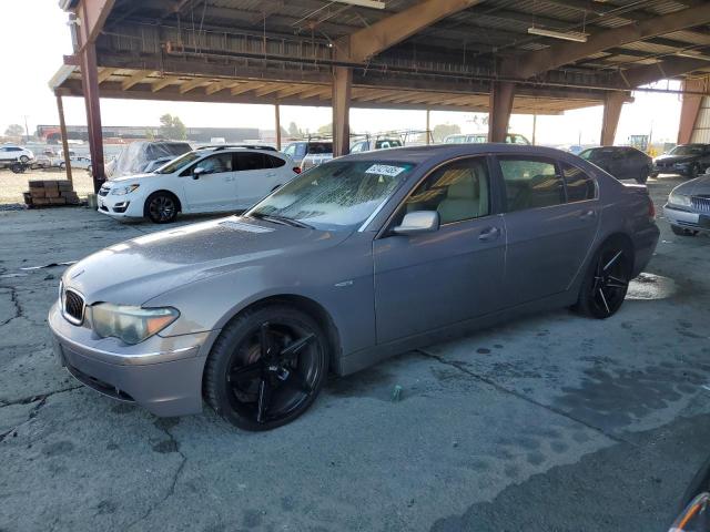 BMW 745 LI 2004 with VIN WBAGN63404DS45720 - Photo from auction