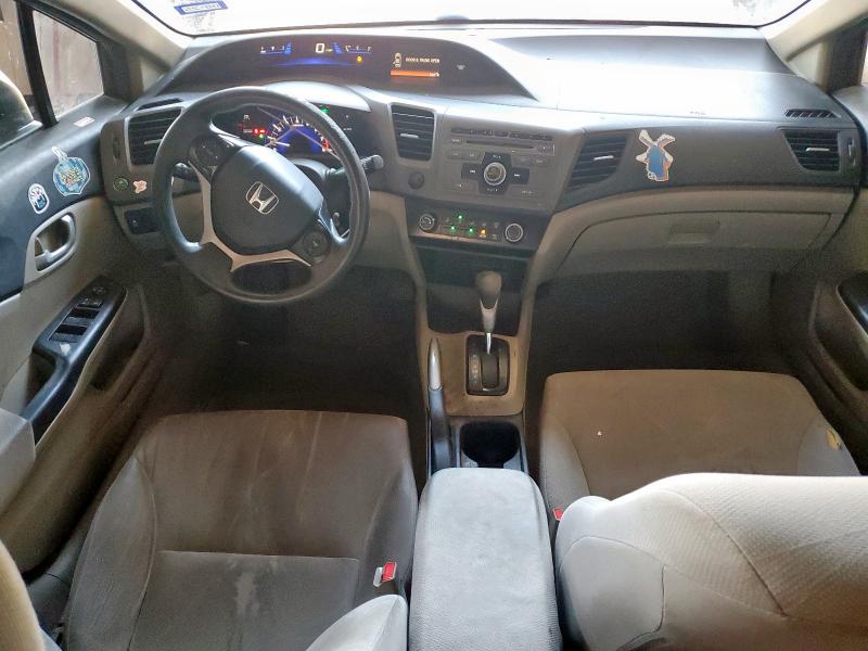 Photo 8 from auction – 2012 HONDA CIVIC LX with VIN 2HGFB2F58CH592946