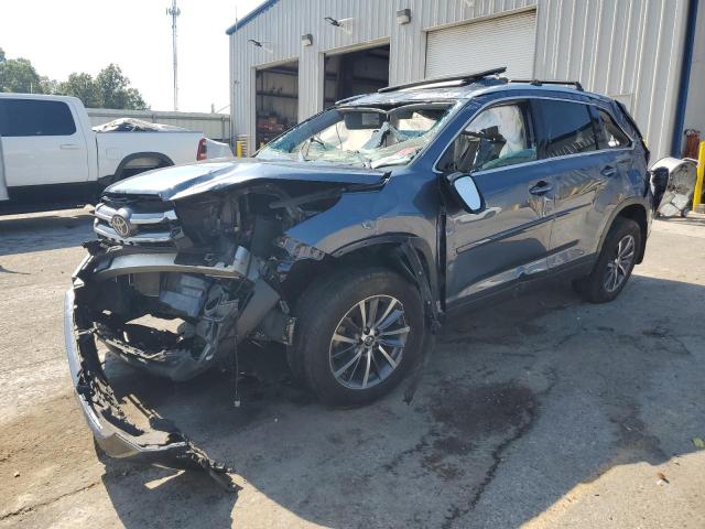 TOYOTA HIGHLANDER 2019 with VIN 5TDJZRFH3KS708447 - Photo from auction