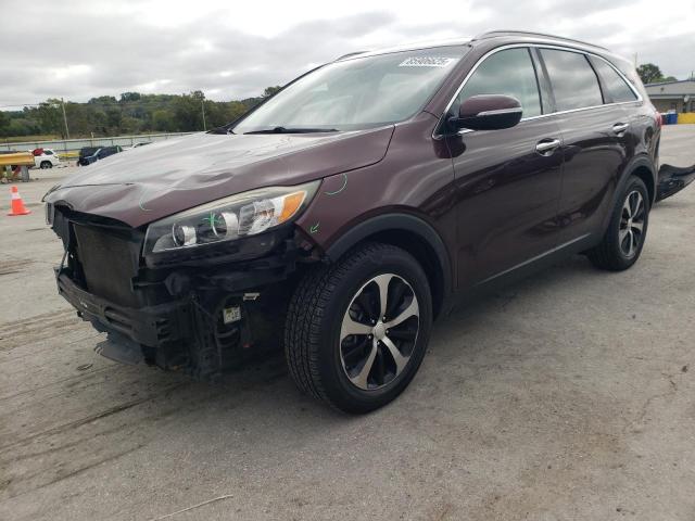 KIA SORENTO EX 2016 with VIN 5XYPH4A59GG184528 - Photo from auction