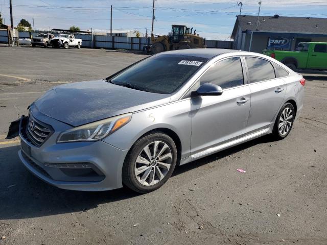 HYUNDAI SONATA SPO 2015 with VIN 5NPE34AF5FH095903 - Photo from auction