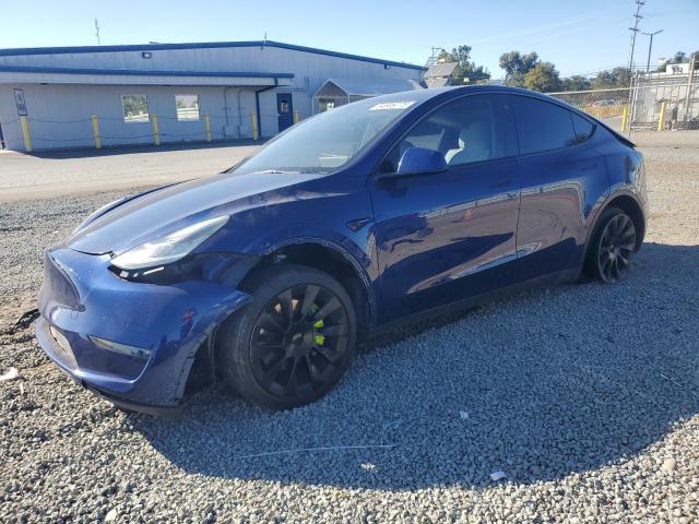 TESLA MODEL Y 2022 with VIN 7SAYGDEE6NF419251 - Photo from auction