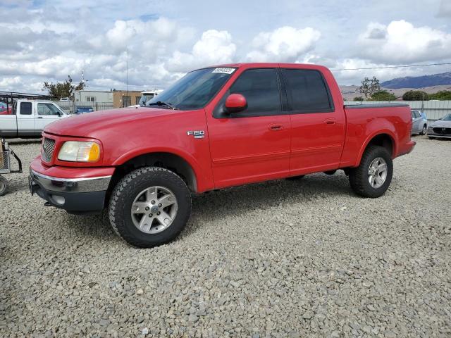 FORD F150 SUPER 2002 with VIN 1FTRW08L82KE33593 - Photo from auction