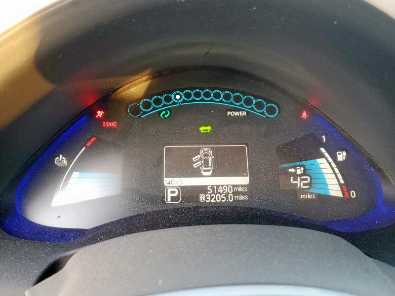 Photo 9 from auction – 2015 NISSAN LEAF S with VIN 1N4AZ0CP4FC335276