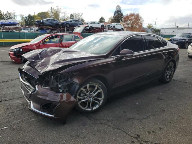 FORD FUSION SEL 2019 with VIN 3FA6P0CD3KR257215 - Photo from auction