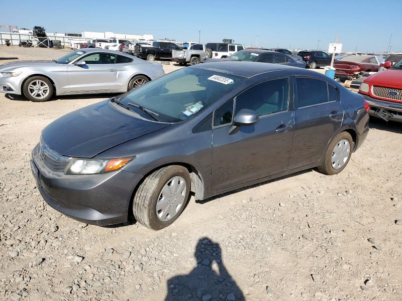 HONDA CIVIC LX 2012 with VIN 19XFB2E51CE050826 - Photo from auction