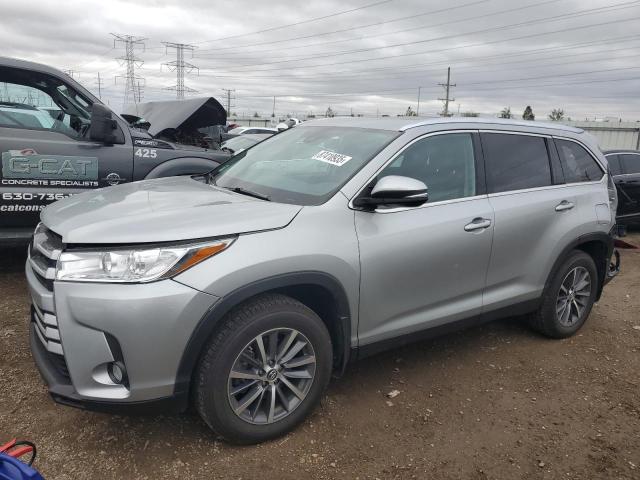 TOYOTA HIGHLANDER 2019 with VIN 5TDJZRFH6KS587459 - Photo from auction