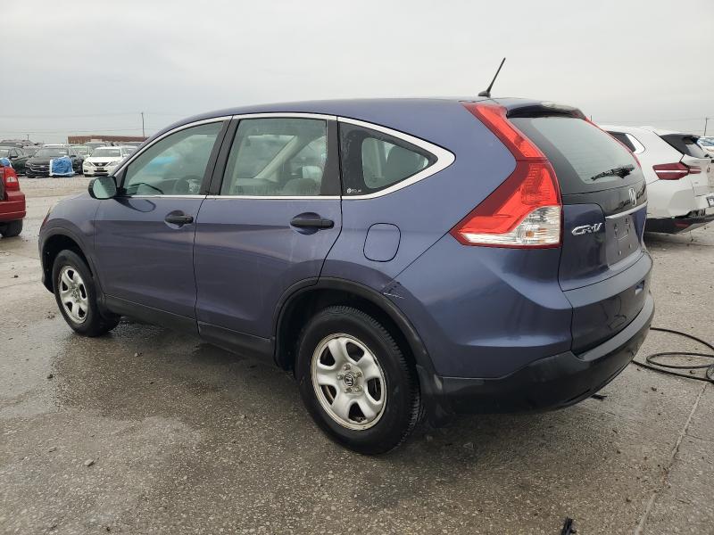 Photo 2 from auction – 2012 HONDA CR-V LX with VIN 5J6RM3H3XCL012732