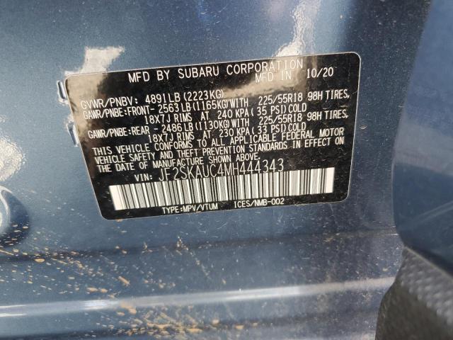 Photo 14 from auction – 2021 SUBARU FORESTER L with VIN JF2SKAUC4MH444343