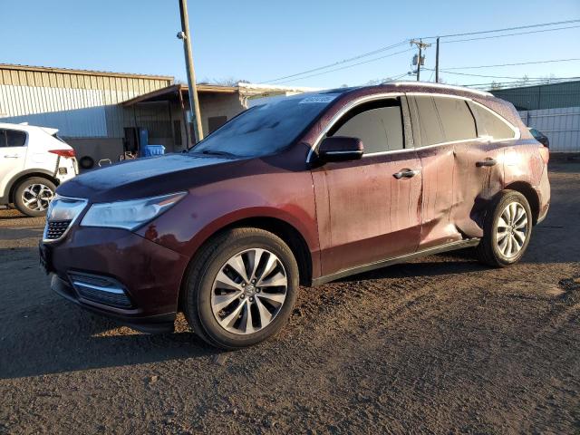 ACURA MDX 2016 with VIN 5FRYD4H49GB057362 - Photo from auction