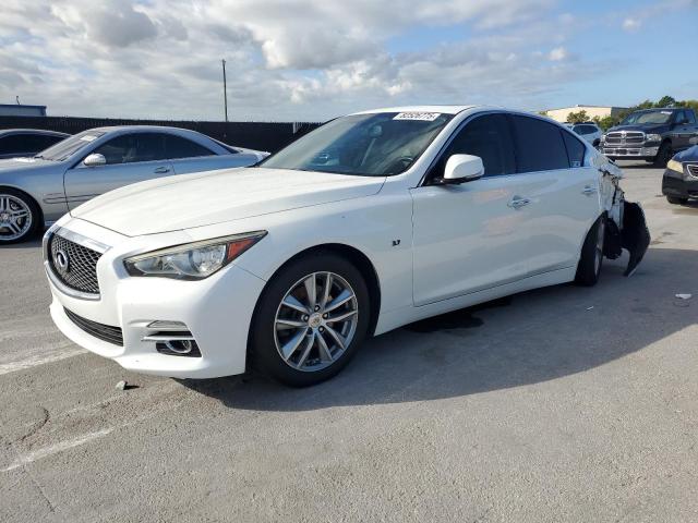 INFINITI Q50 BASE 2014 with VIN JN1BV7AP2EM673275 - Photo from auction