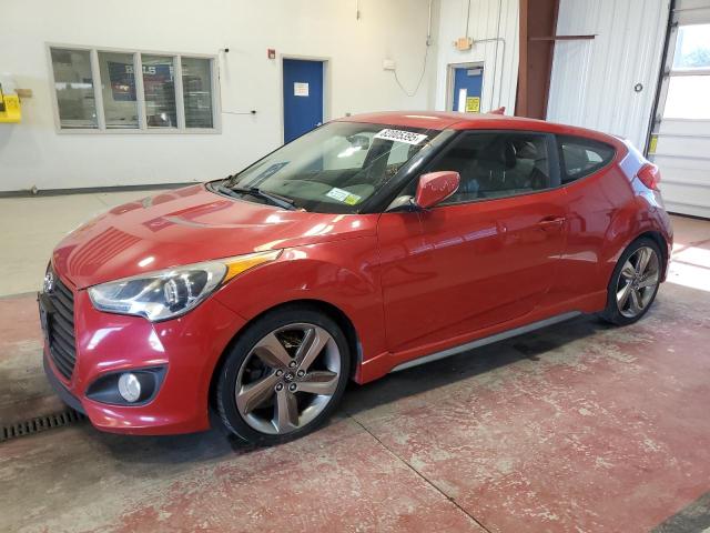 HYUNDAI VELOSTER T 2013 with VIN KMHTC6AE5DU142985 - Photo from auction