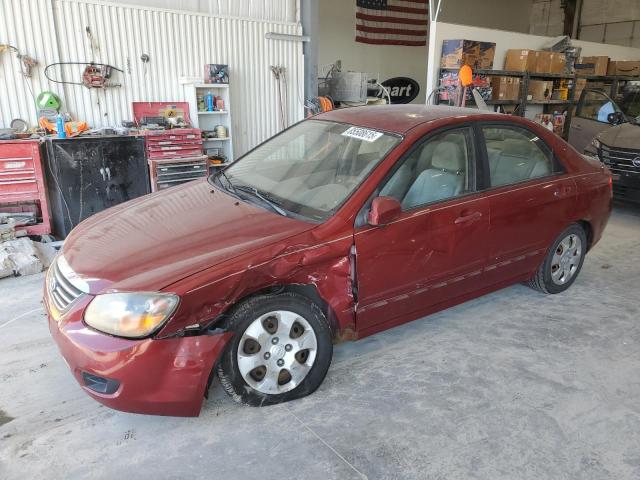 KIA SPECTRA EX 2009 with VIN KNAFE221295644352 - Photo from auction