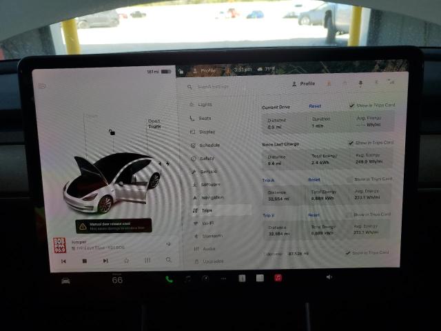 Photo 9 from auction – 2018 TESLA MODEL 3 with VIN 5YJ3E1EB0JF121998