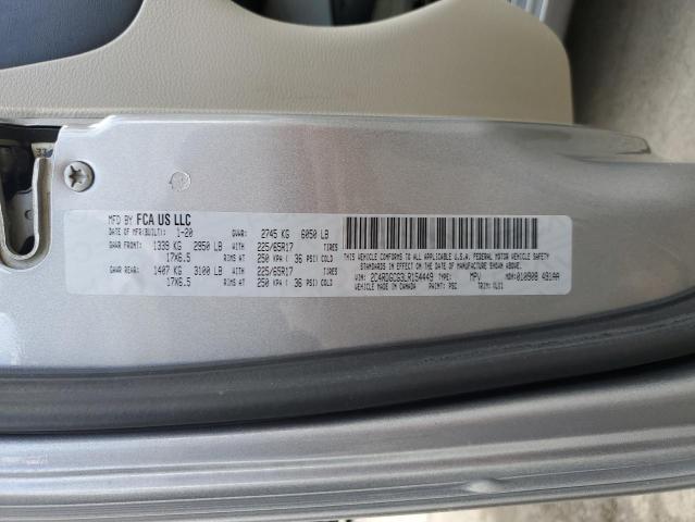 Photo 14 from auction – 2020 DODGE GRAND CARA with VIN 2C4RDGCG3LR154449