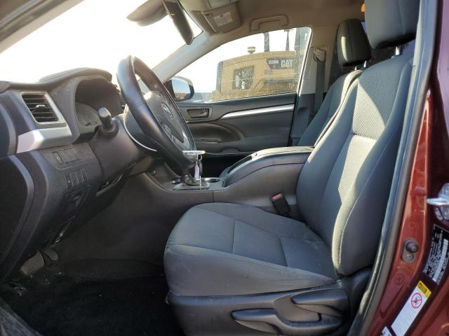 Photo 7 from auction – 2019 TOYOTA HIGHLANDER with VIN 5TDZZRFH0KS329103