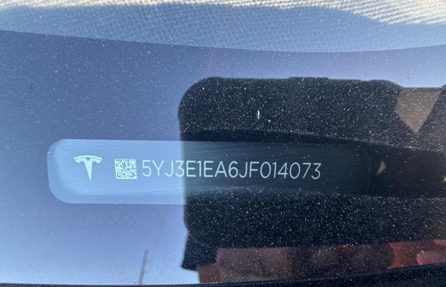 Photo 10 from auction – 2018 TESLA MODEL 3 with VIN 5YJ3E1EA6JF014073