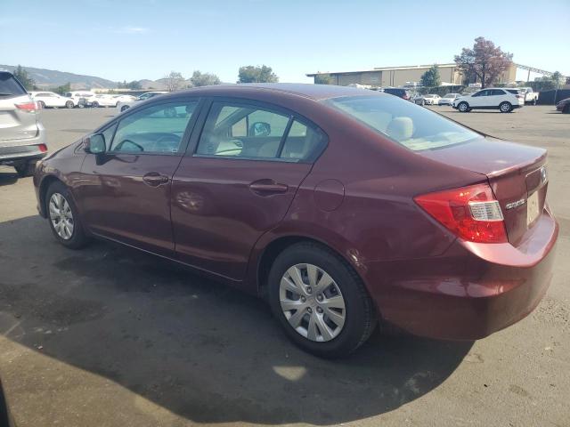Photo 2 from auction – 2012 HONDA CIVIC LX with VIN 2HGFB2F53CH591090